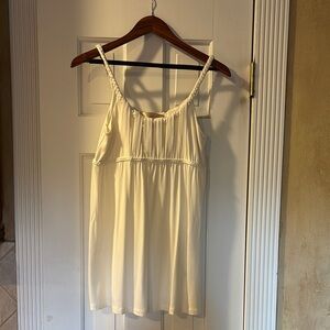 Vintage Havana Cream Chemise Empire Waist Top